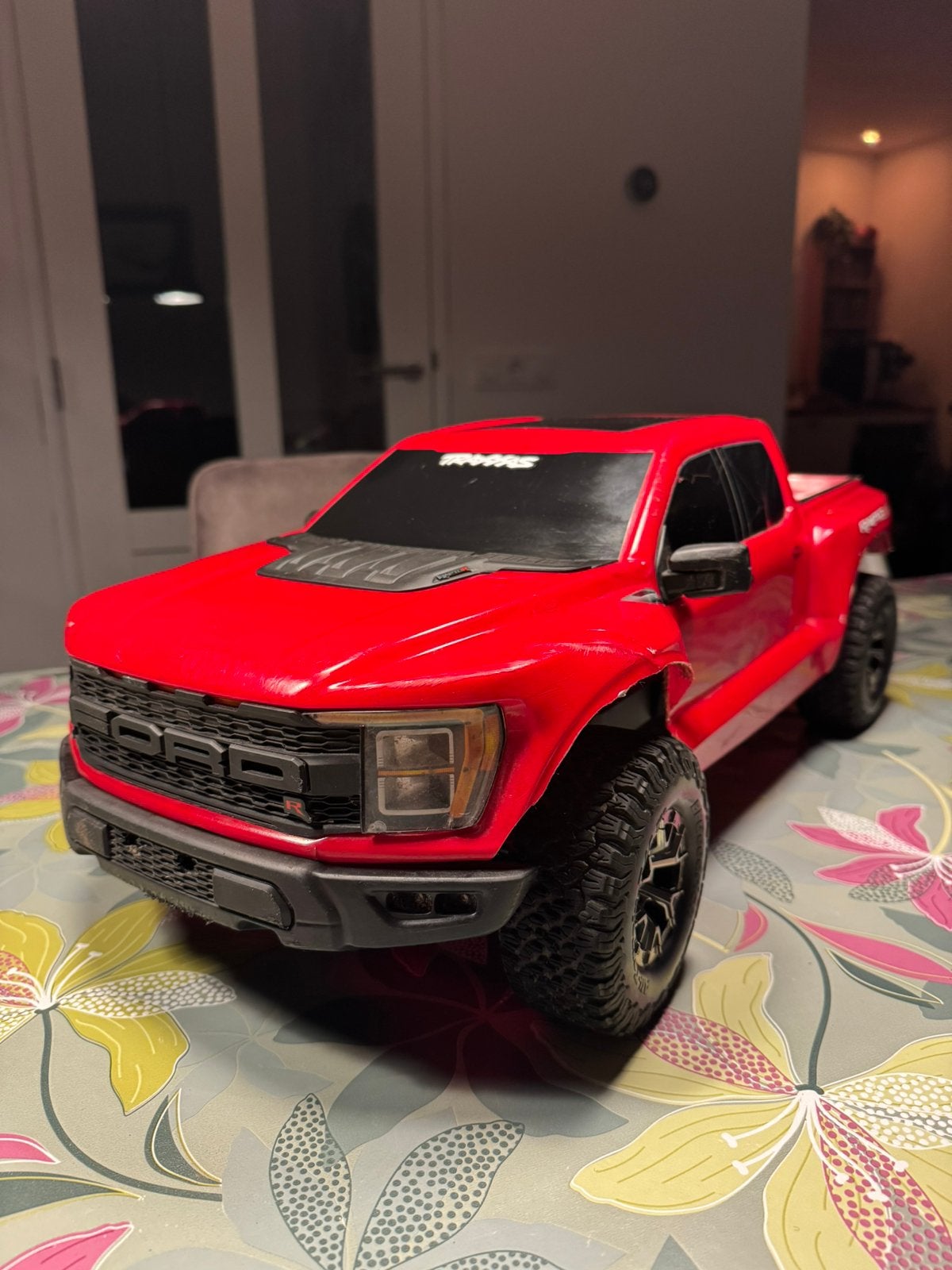 Traxxas Raptor R 4s, Elektro, Gebruikt, Auto offroad, Ophalen of Verzenden