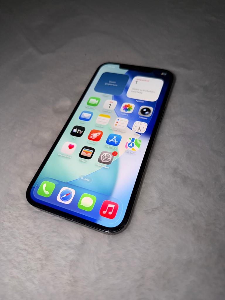 Iphone 12 pro max 128GB, Zwart, Zonder simlock, Zonder abonnement, 128 GB