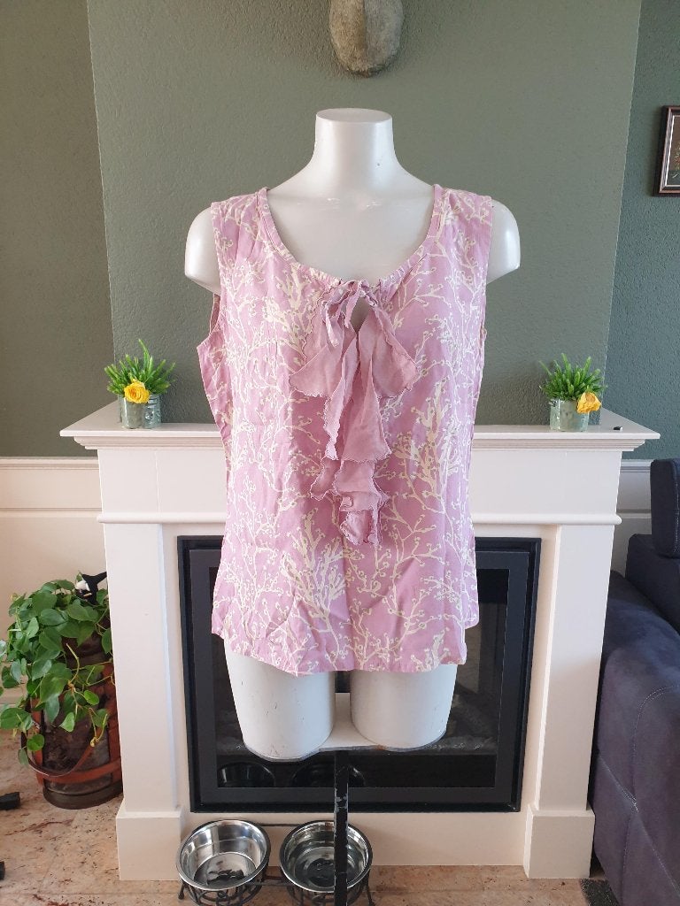 Noa Noa prachtige lila paarse shirt top M 38 40, Maat 38/40 (M), Paars, Zo goed als nieuw, Zonder mouw