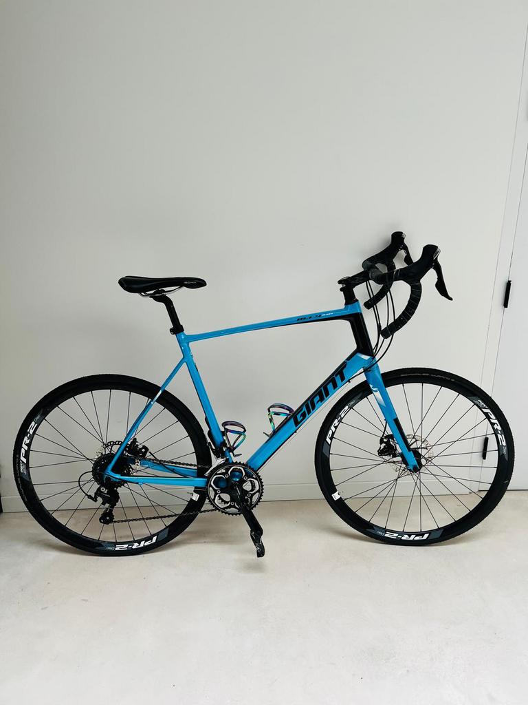 Giant racefiets, Fietsen en Brommers, Fietsen | Racefietsen, Ophalen, Gebruikt, Heren, Aluminium