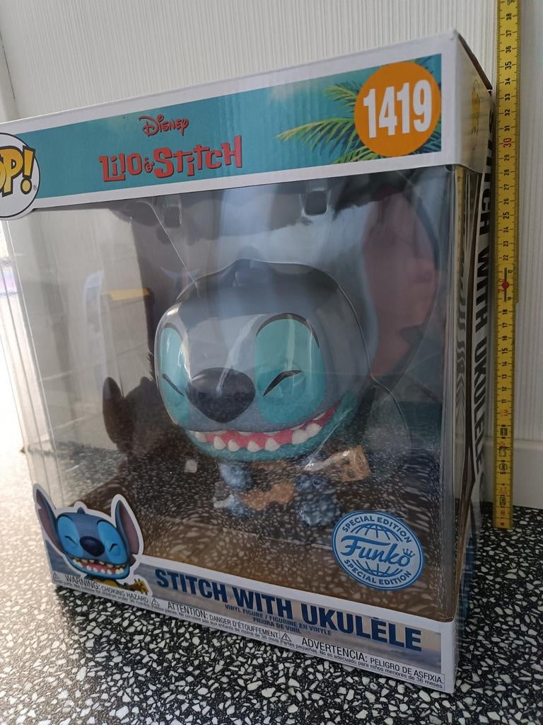 Funko Super sized Disney Stitch large 25 cm Special Edition, Ophalen of Verzenden, Nieuw