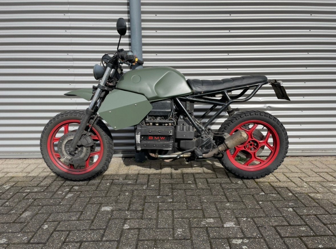 Radiateur covers scrambler BMW K75 K100, Motoren, Ophalen of Verzenden, Gebruikt