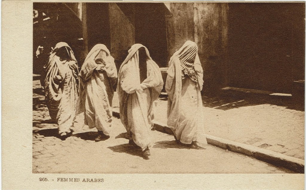 Folklore – Femmes arabes., Ophalen of Verzenden, Voor 1920, Ongelopen, Overige thema's