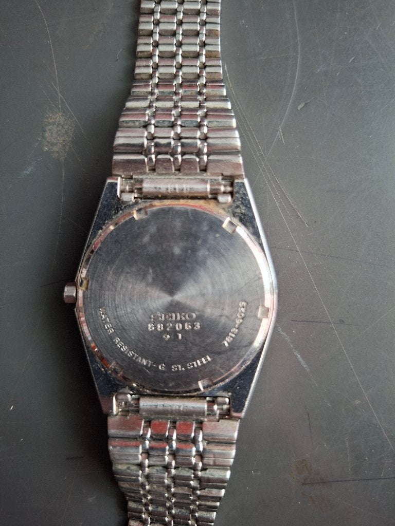 horloges, Ophalen, Seiko, Staal, Polshorloge
