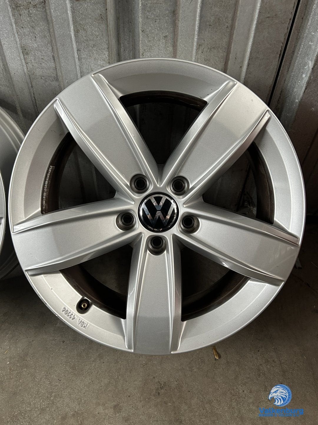 Originele VW Passat Tiguan Corvara 17 inch velgen 5x112, Auto-onderdelen, Banden en Velgen, Gebruikt, Velg(en), -, -