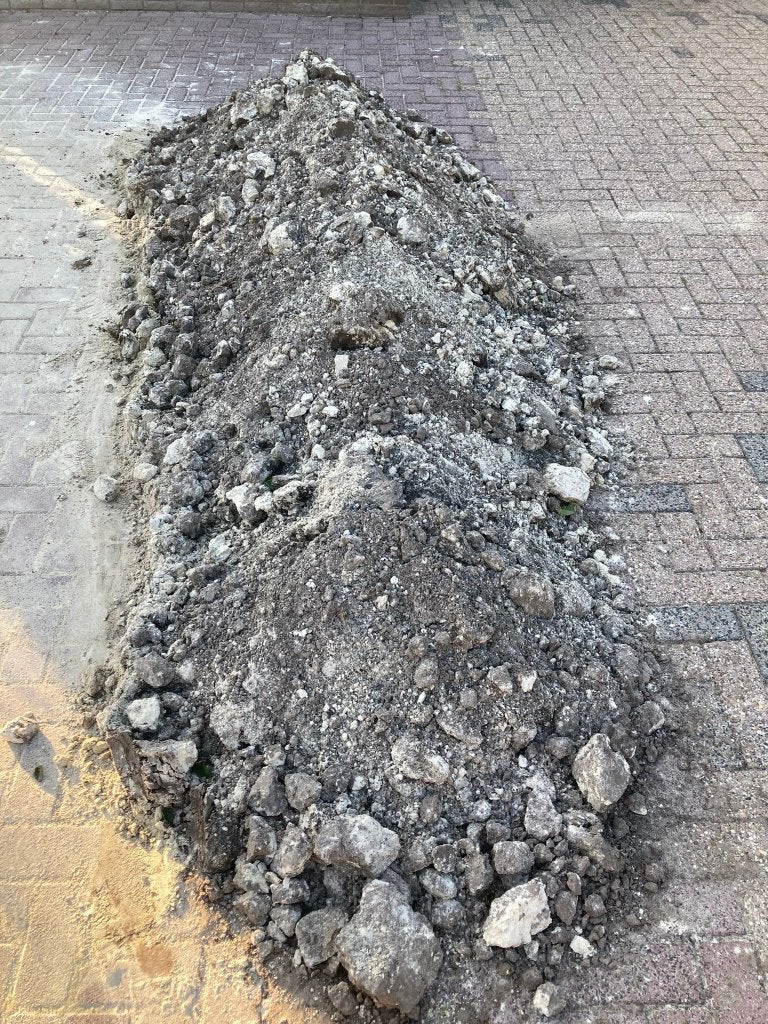 Kleine kuub zwarte modder, Ophalen, Gebruikt, Overige typen