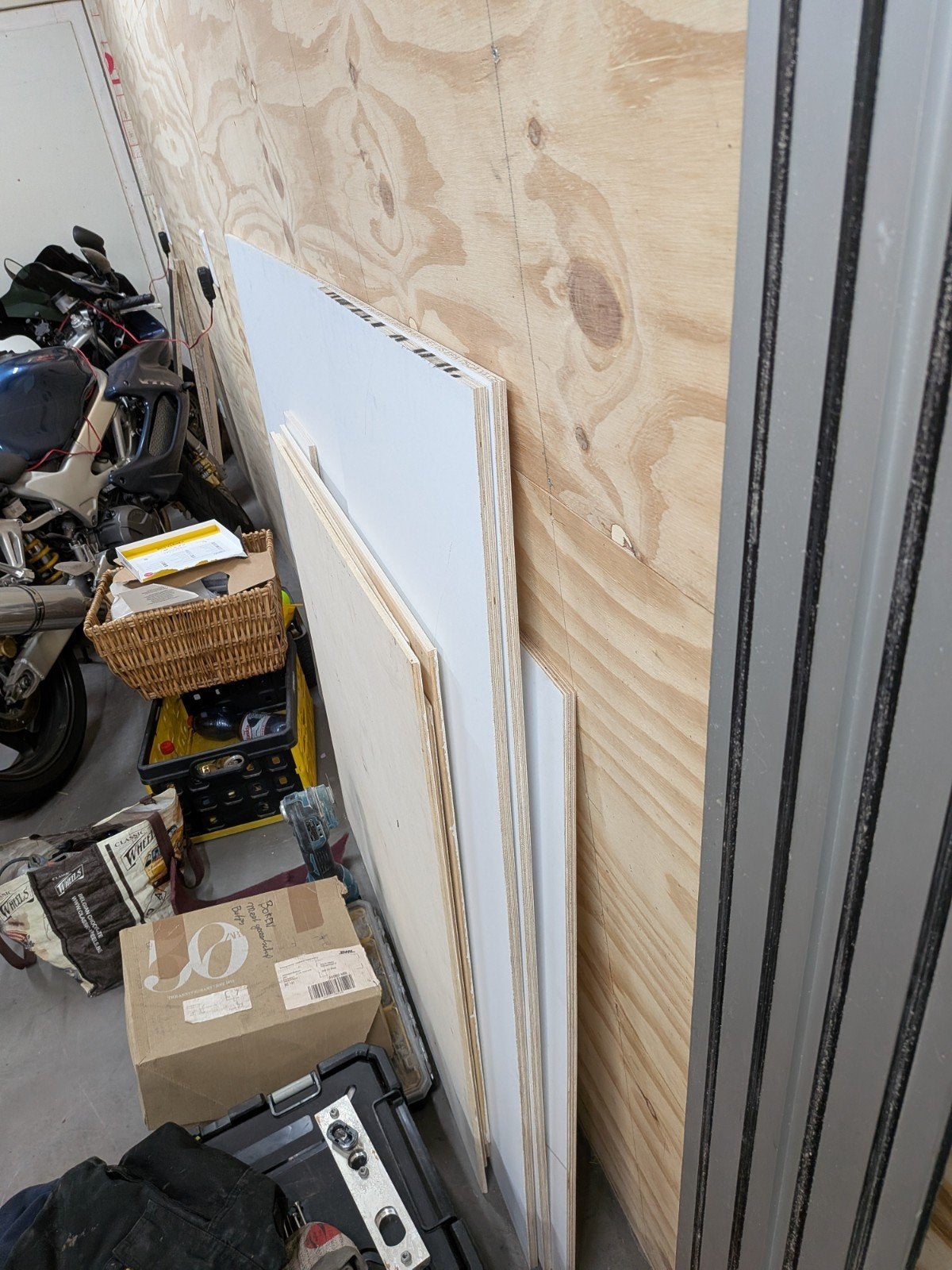 Gegronde 12mm interieur meubelplaat, Ophalen, Nieuw, Multiplex, Minder dan 20 mm
