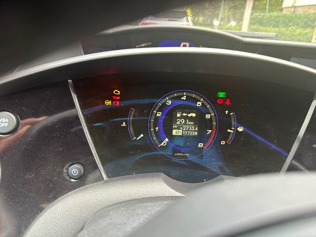 Honda Civic 1.8I Executive 5DR 2007 Blauw, Voorwielaandrijving, 15 km/l, 4 cilinders, Blauw