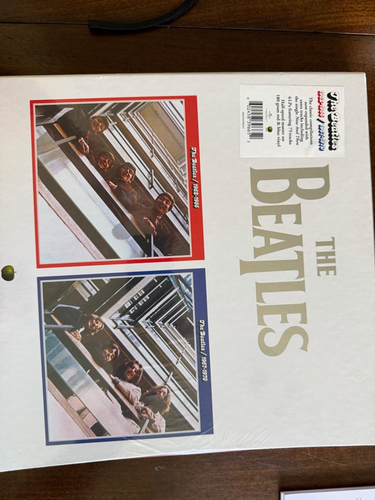 The Beatles 1962-1966 & 1967-1970 Speciale Uitgave Rood & Bl, Boxset, Ophalen of Verzenden, Nieuw in verpakking, 12 inch