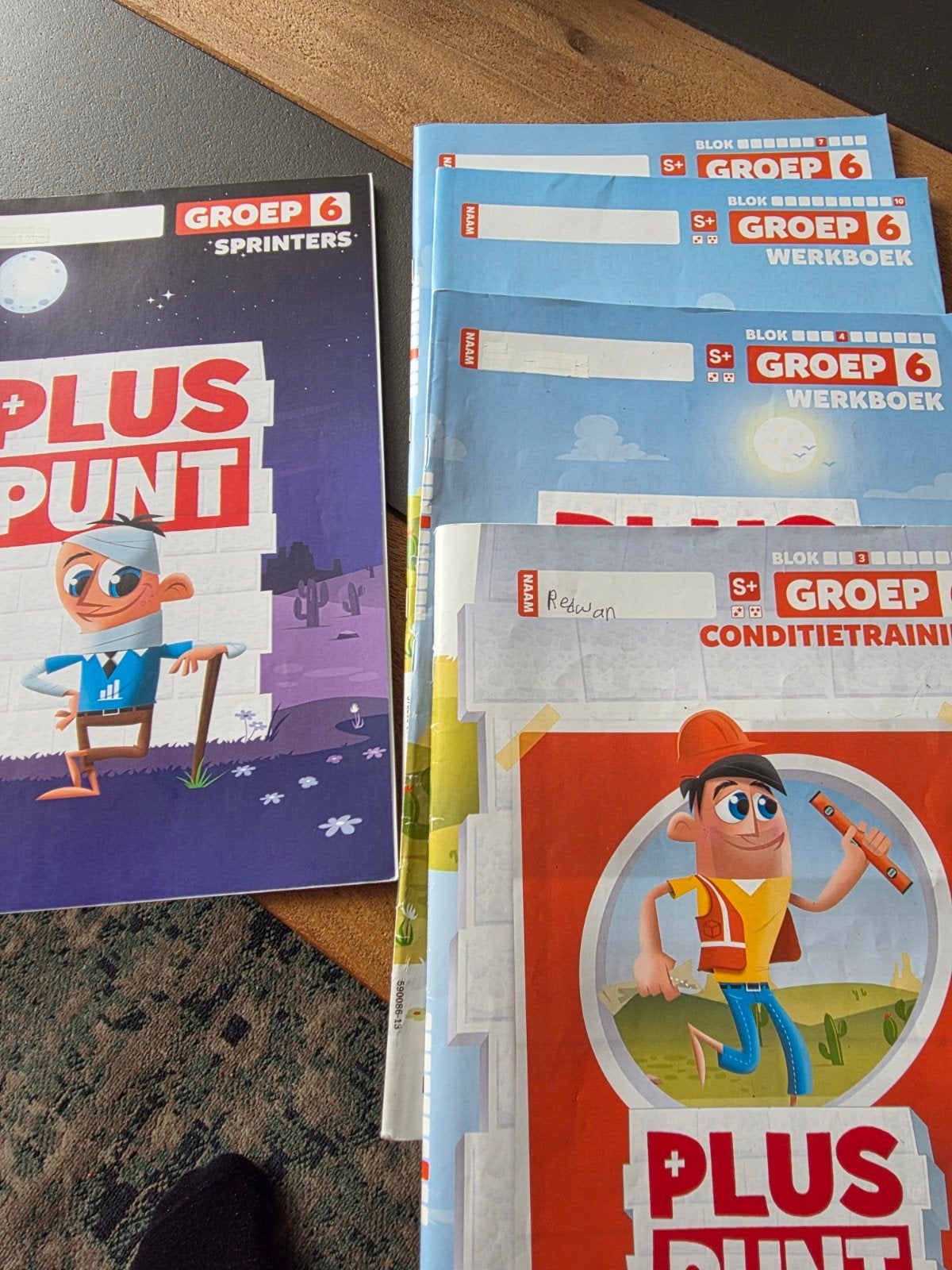 Pluspunt Groep 6 Sprinters Werkboeken & Conditietraining, Overige vakken, Ophalen of Verzenden, Overige niveaus, Onbekend