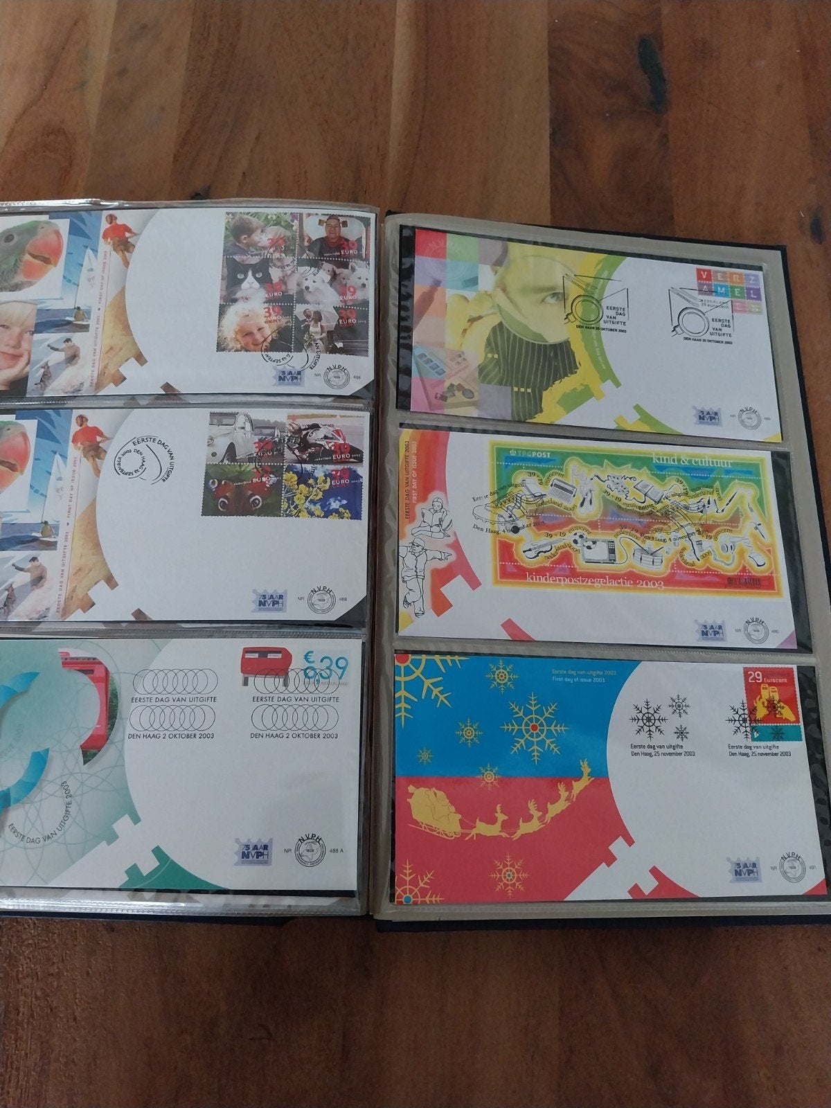 Davo album Nederlandse FDC's Blanco tussen E 400 en E 492., Ophalen of Verzenden, Nederland