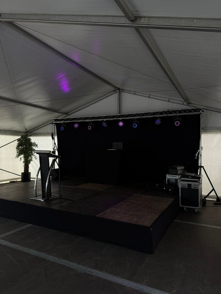 Truss brug met wind up statieven, Muziek en Instrumenten, Licht en Laser, Ophalen, Zo goed als nieuw, Overige typen