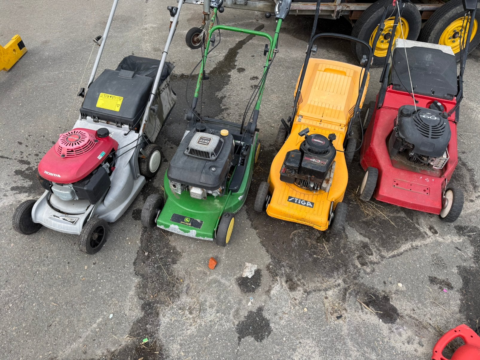 Grasmaaiers, Tuin en Terras, Ophalen, Gebruikt