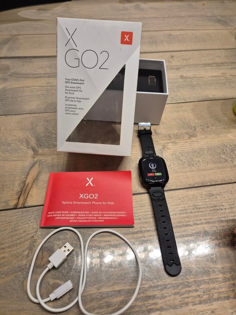 Xplora XGO2 GPS Smartwatch voor Kinderen - Zwart, Zwart, Xplora, Nieuw, Waterdicht