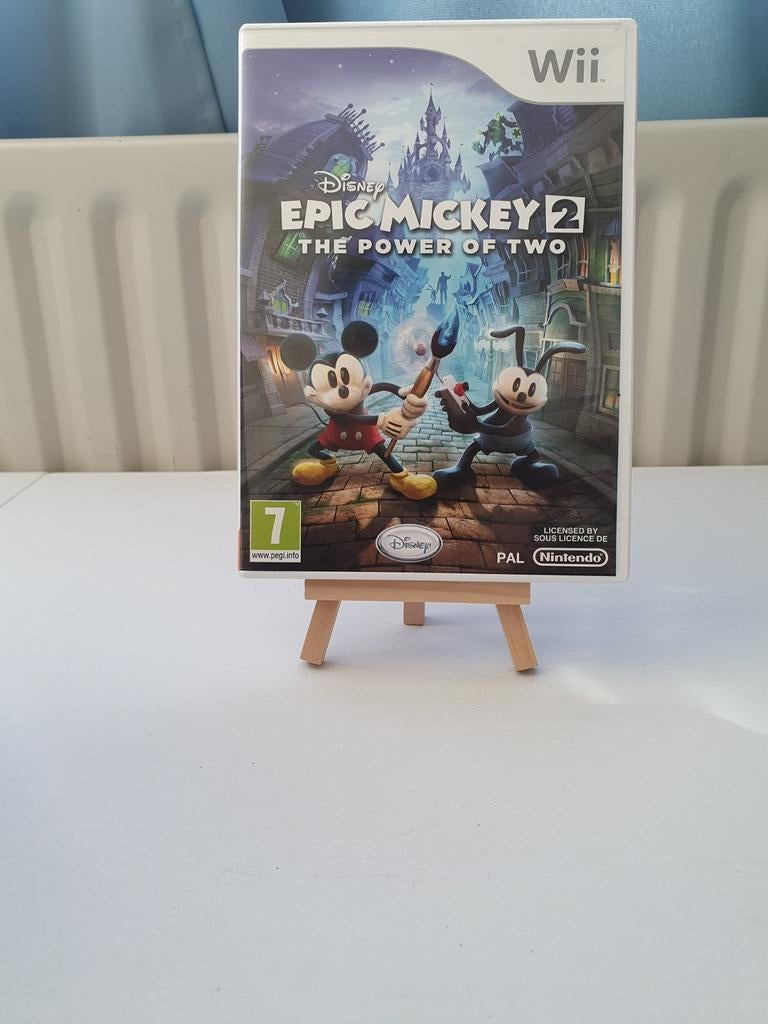 Disney Epic Mickey 2: The Power of Two - Wii, Avontuur en Actie, Gebruikt, 2 spelers, Eén computer
