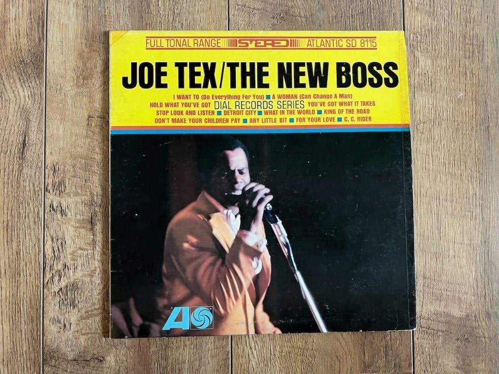 Joe Tex - The New Boss lp, LP, Gebruikt, Originele persing, Ophalen of Verzenden