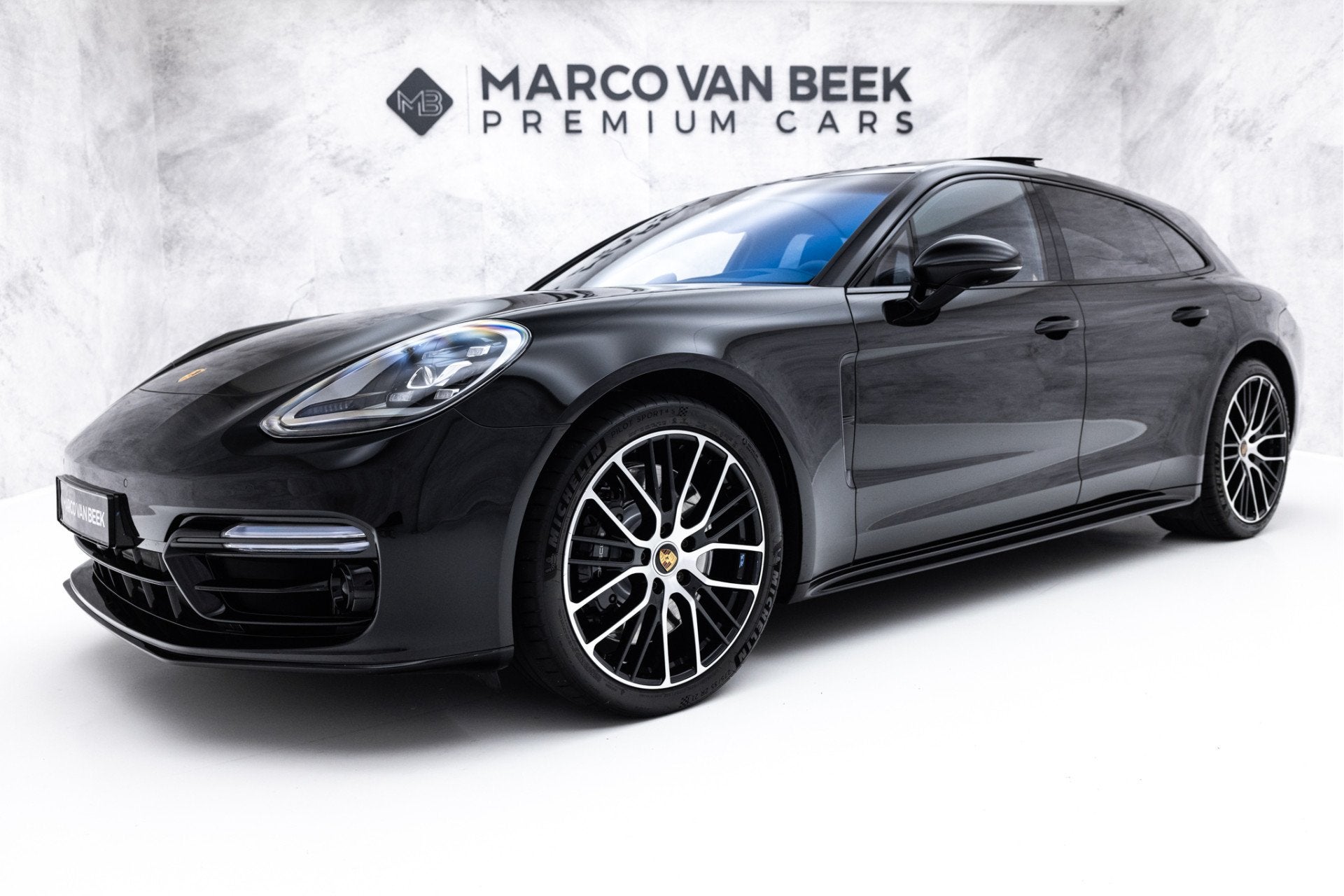 Porsche Panamera Sport Turismo 2.9 4S E-Hybrid | SportDesign, Auto's, Automaat, Gebruikt, Zwart, Geïmporteerd