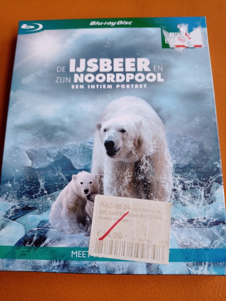 Blu-ray ijsbeer noordpool, Ophalen of Verzenden, Zo goed als nieuw