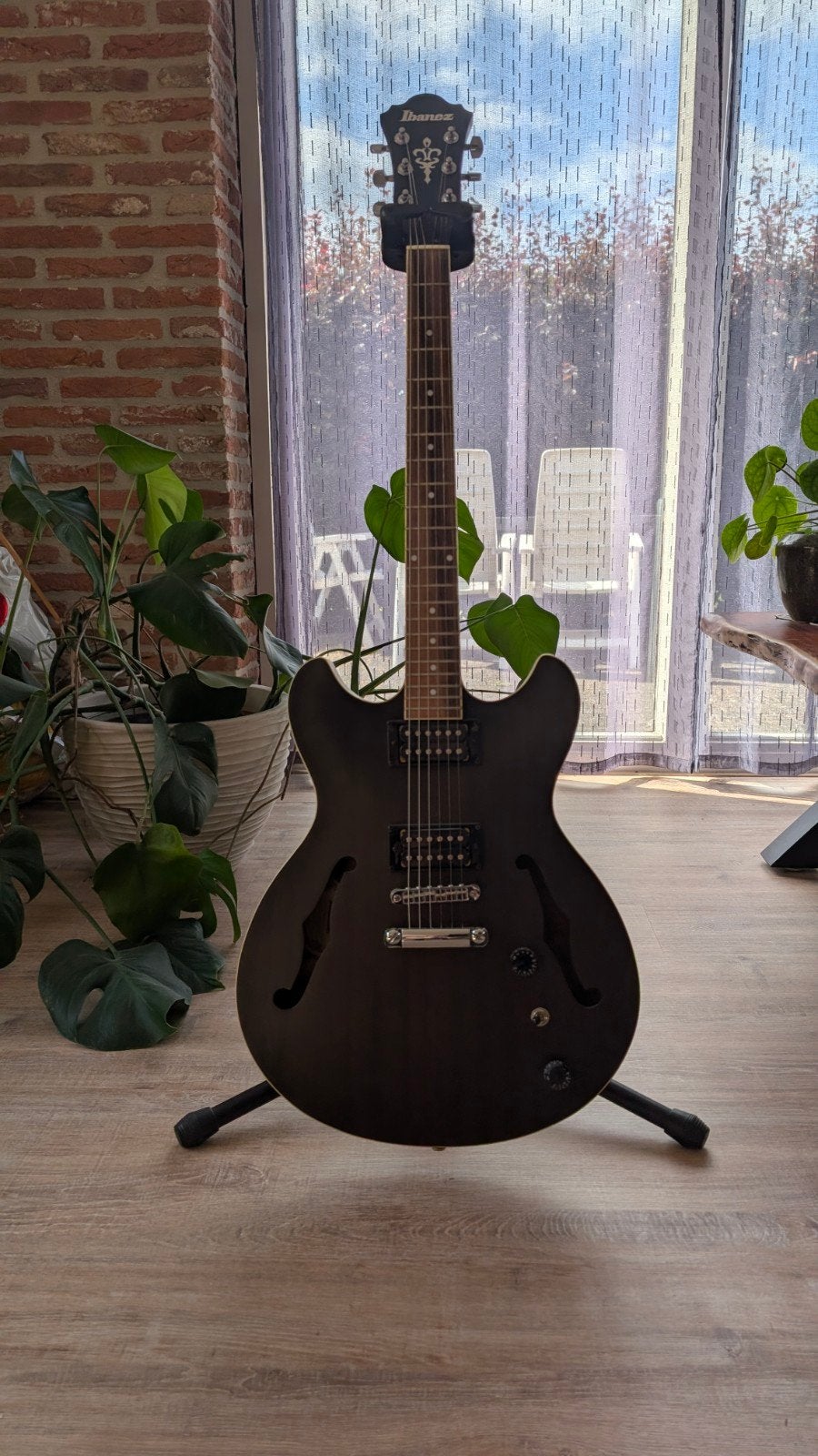 Zeer nette Ibanez Hollow Body Gitaar, Ophalen, Zo goed als nieuw, Hollow body, Ibanez