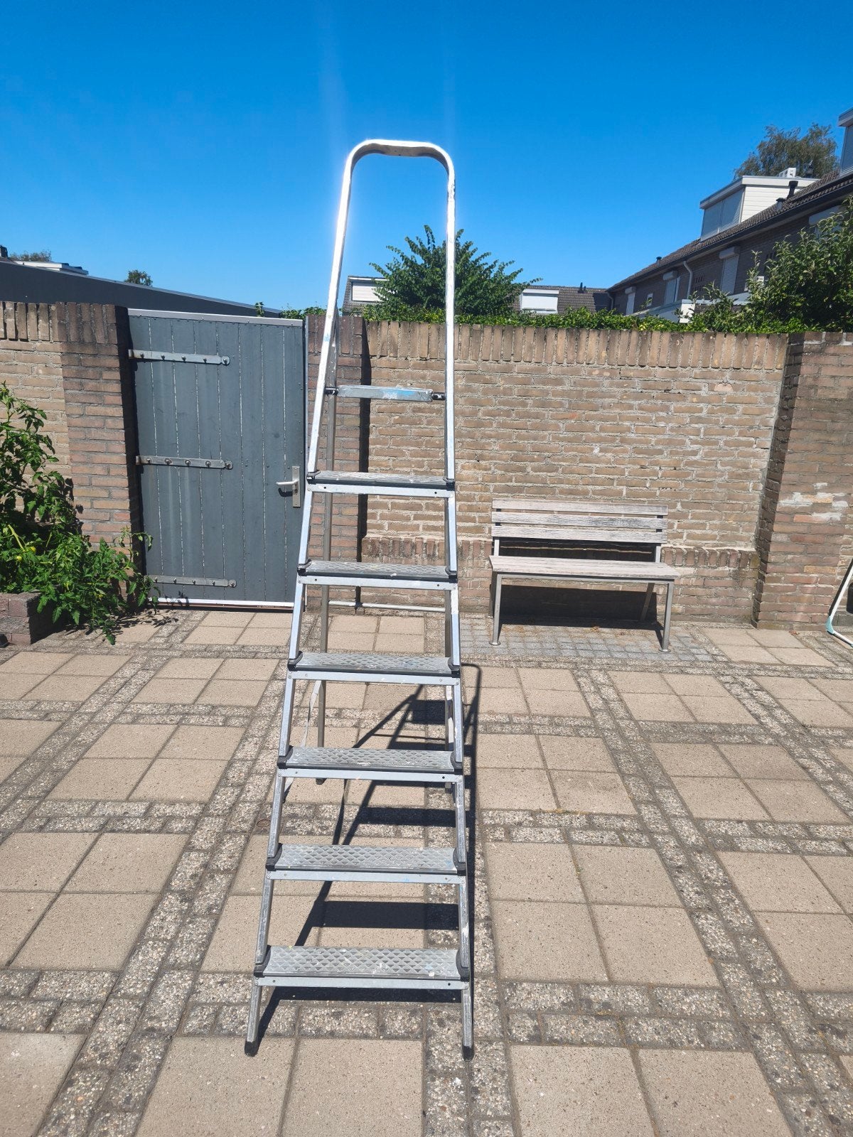 7 treden trap, Doe-het-zelf en Verbouw, Ladders en Trappen, Ophalen, Zo goed als nieuw, Trap, 2 tot 4 meter