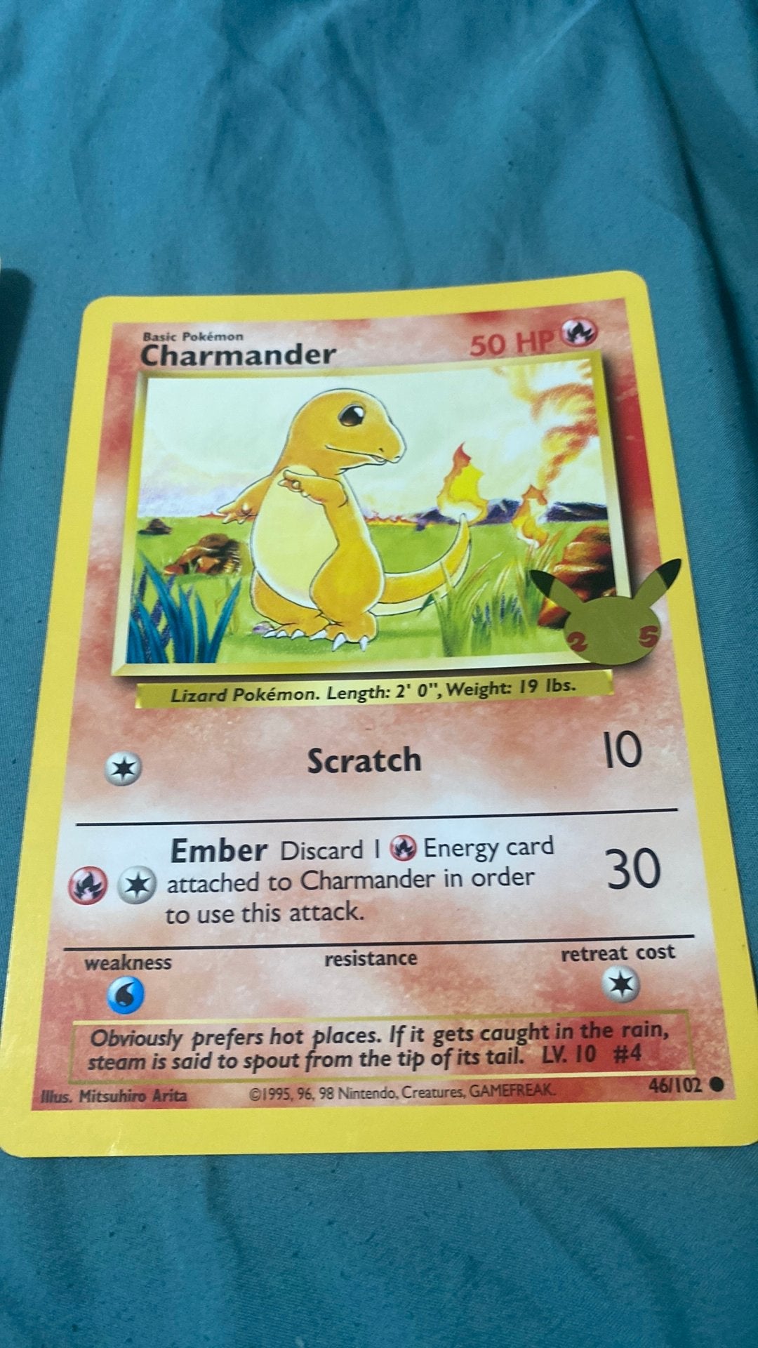 Grote charmander kaart, Hobby en Vrije tijd, Verzamelkaartspellen | Pokémon, Ophalen, Zo goed als nieuw