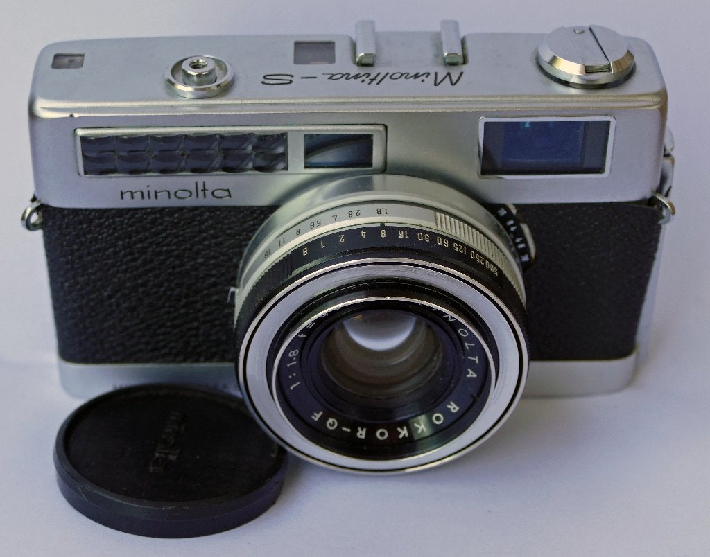 Minolta MINOLTINA-S camera, Audio, Tv en Foto, Verzenden, Gebruikt, Compact, Minolta
