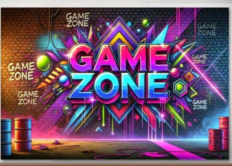 Prachtig decordoek game zone 3 mtr breed, Ophalen of Verzenden