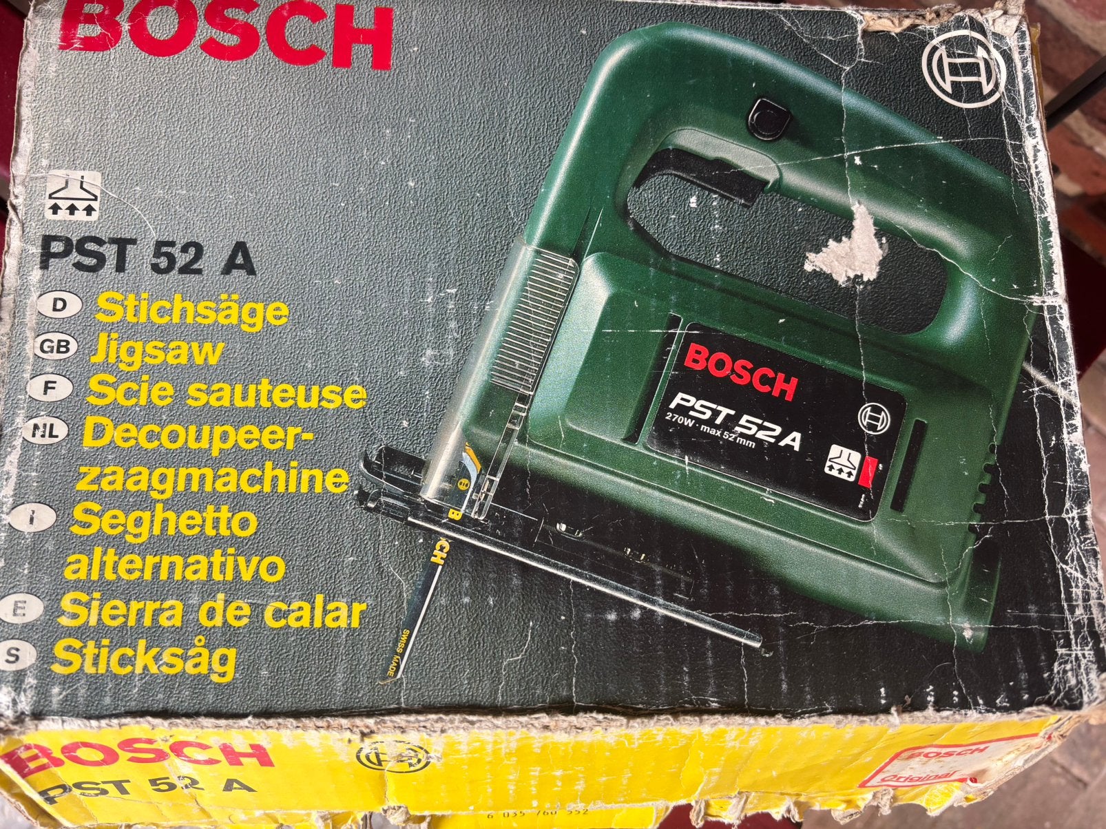 Decoupeerzaag, Ophalen, Minder dan 30 mm, Gebruikt, Decoupeerzaag