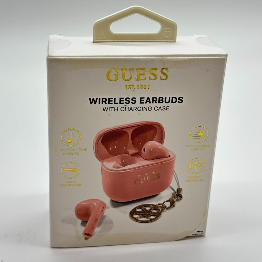 Guess Wireless Earbuds - Rose - Nieuw in doos - Garantie, Guess, Nieuw, Support@guess.com, 1444 South Alameda St
Los Angeles, CA 90021
USA