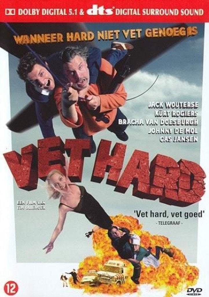 DVD - Vet Hard, Vanaf 12 jaar, Ophalen of Verzenden, Gebruikt, Actie en Avontuur