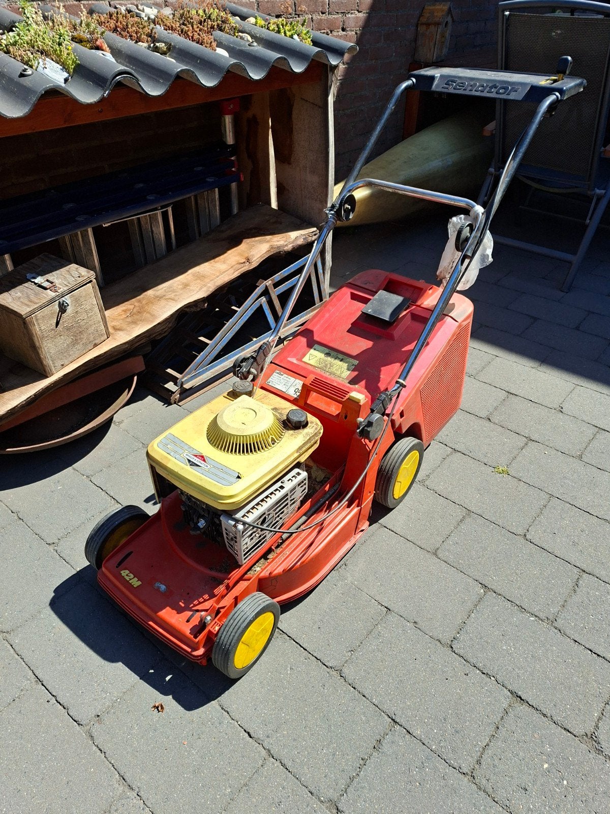 Wolf motor maaier, Ophalen, Gebruikt, 40 t/m 49 cm