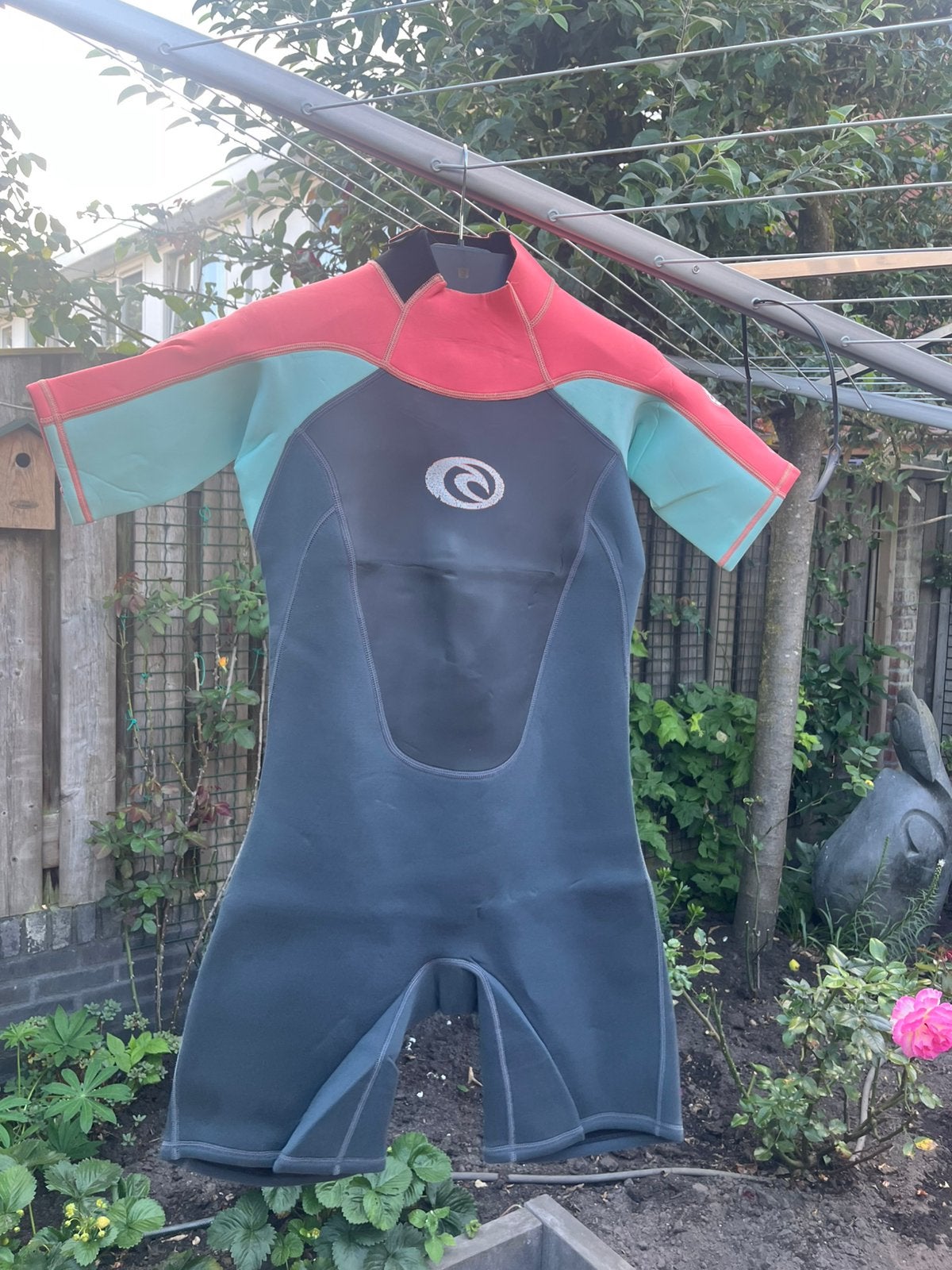 Ripcurl kort wetsuit M/L, Watersport en Boten, Watersportkleding, Ophalen of Verzenden, Gebruikt, Dame, Wetsuit
