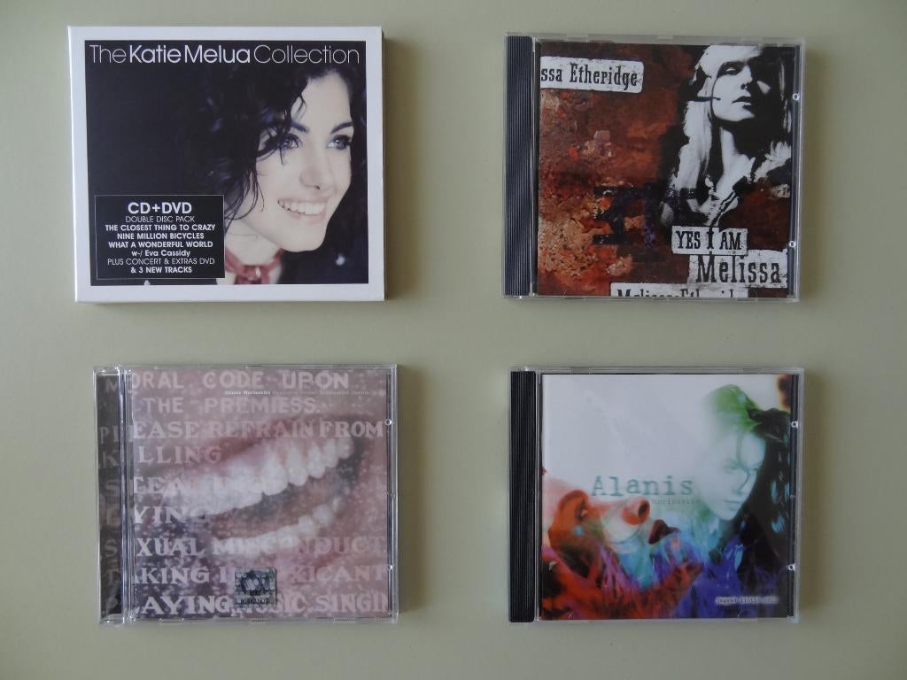 Diverse cd's zangeressen, Ophalen, Gebruikt