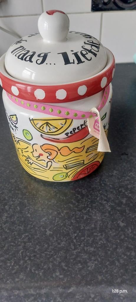 Blond Amsterdam pasta pot, Huis en Inrichting, Keuken | Potten en Pannen, Ophalen of Verzenden, Zo goed als nieuw, Overige materialen