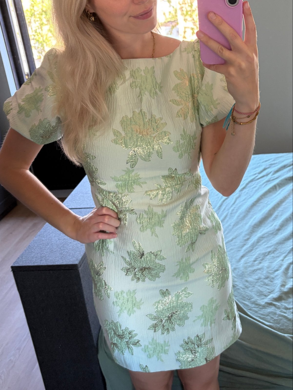 Flower by Charm's Parijs jurk met bloemenprint, Nieuw, Ophalen of Verzenden, Maat 36 (S), Boven de knie