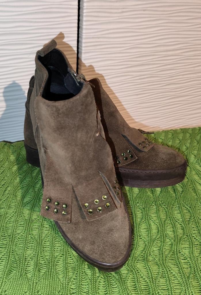 Roberto d'Angelo shoes 37, Kleding | Dames, Lage of Enkellaarzen, Ophalen of Verzenden, Groen, Roberto d'Angelo