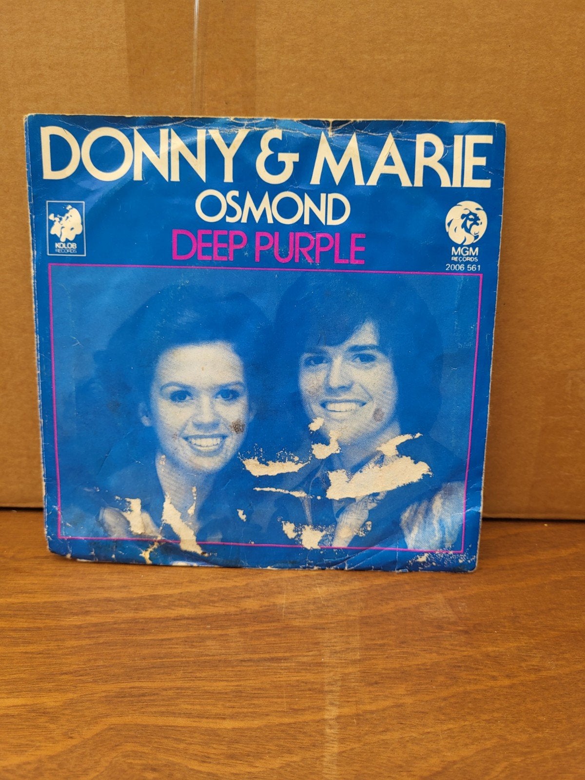 Donna & Marie Osmond- Deep Purple (a1), Ophalen of Verzenden, Gebruikt, Pop
