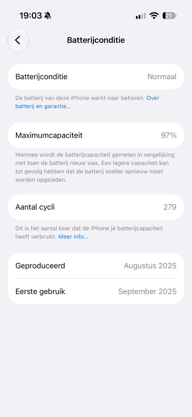 Foto 5 van iPhone 17 Pro blauw 256gb te koop