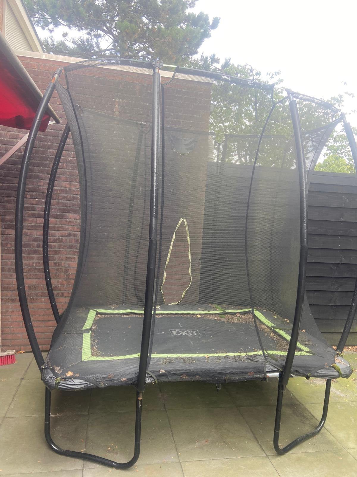 GRATIS!! EXIT silhouette trampoline, Ophalen, Zo goed als nieuw