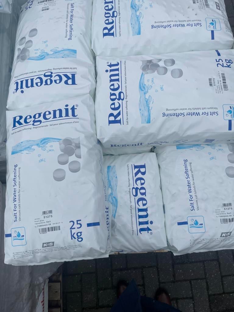 Regenit onthardingszout zouttabletten waterontharder, Tuin en Terras, Ophalen, Nieuw