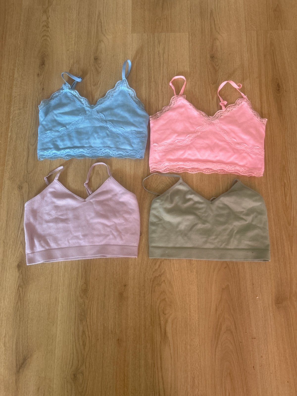 4x Primark Hemdjes/Bralettes Maat S - Perfecte Staat, Ophalen of Verzenden, Blauw, Hemd