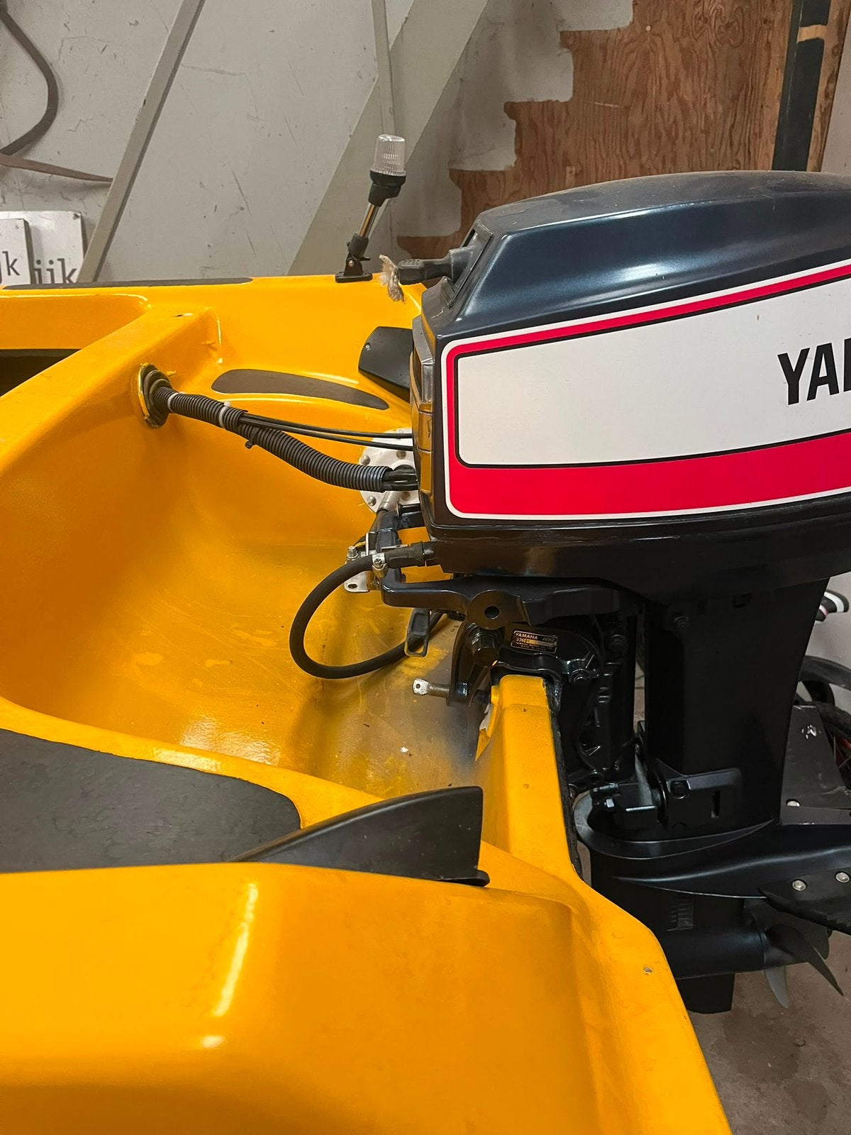 40 pk 2 takt Yamaha oude model, Ophalen, Gebruikt, 30 pk of meer, Elektrische start