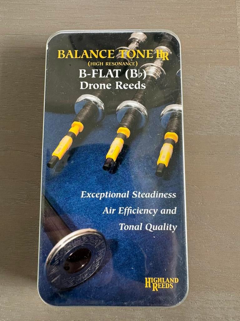 Balance Tone high resonance B-flat dronereeds, Muziek en Instrumenten, Ophalen of Verzenden, Zo goed als nieuw