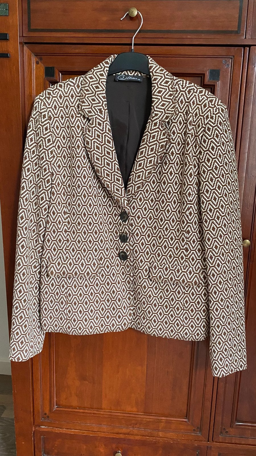 B three blazer mt 46, Ophalen of Verzenden, Nieuw, Maat 46/48 (XL) of groter, Bruin