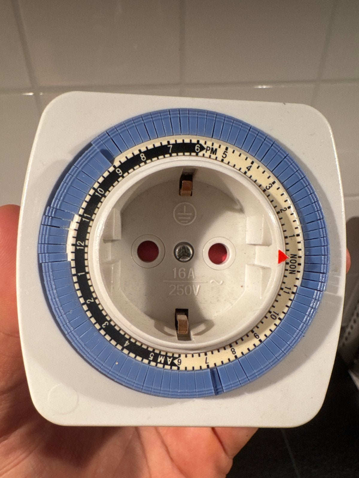 PROMAX Analoge Tijdschakelaar 16A/3500W, Ophalen of Verzenden, Gebruikt