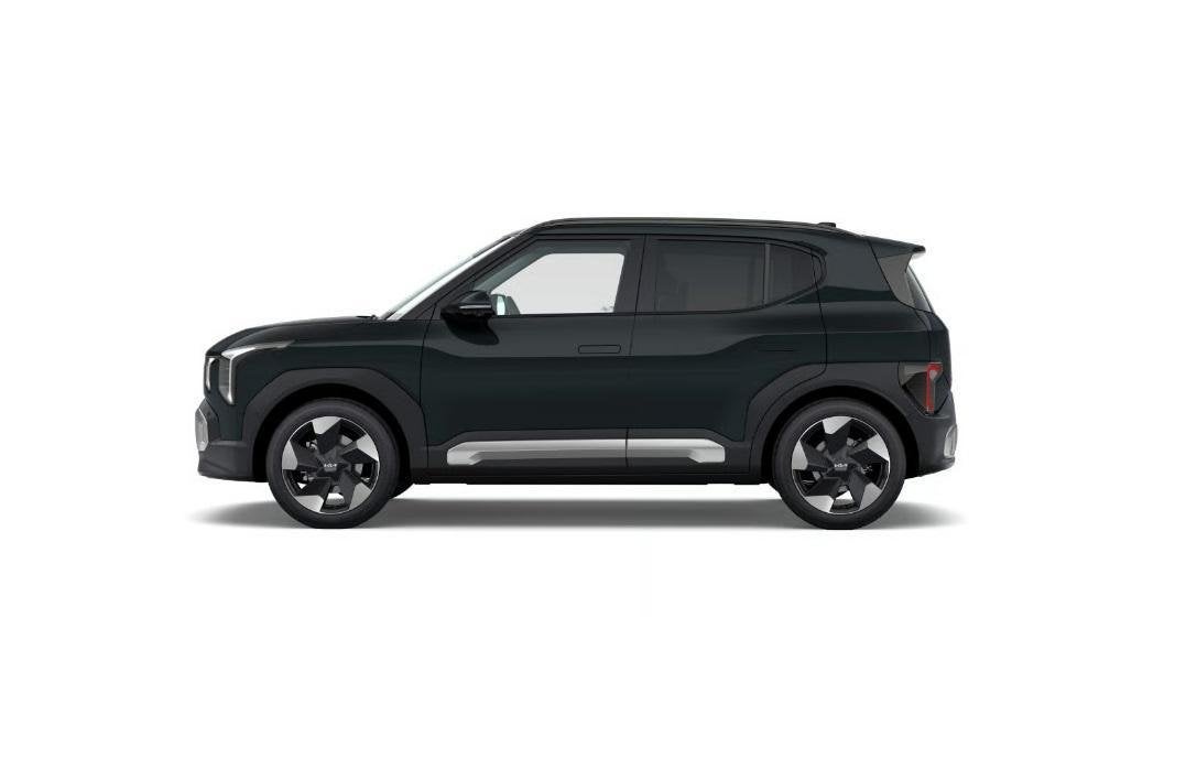 Kia EV2 Plus Advanced 42.2 kWh | Glazen schuif-/kanteldak |, Auto's, Stof, Zwart, 1545 kg, Nieuw