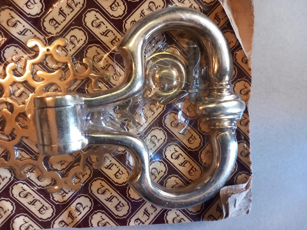 Koperen deurklopper messing, Ophalen of Verzenden, Nieuw, Koper of Messing