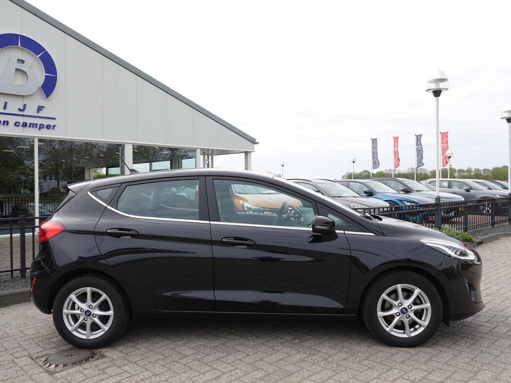 Ford Fiesta 1.0 EcoBoost 95PK Titanium ADAPT. CRUISE | BT-TE, Auto's, Voorwielaandrijving, 94 pk, Stof, Gebruikt