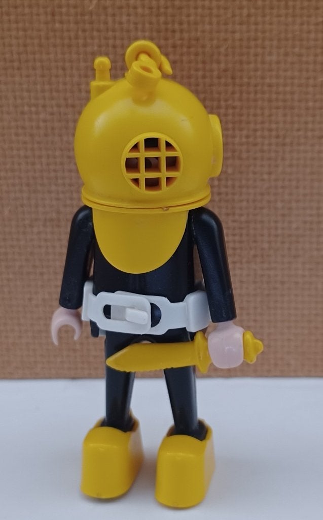 playmobil diepzeeduiker, Ophalen of Verzenden, Gebruikt, Complete set