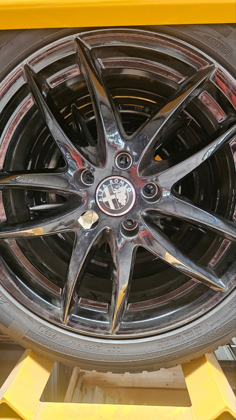 Hankook Winterbanden set Alfa Giullietta 2016, Ophalen